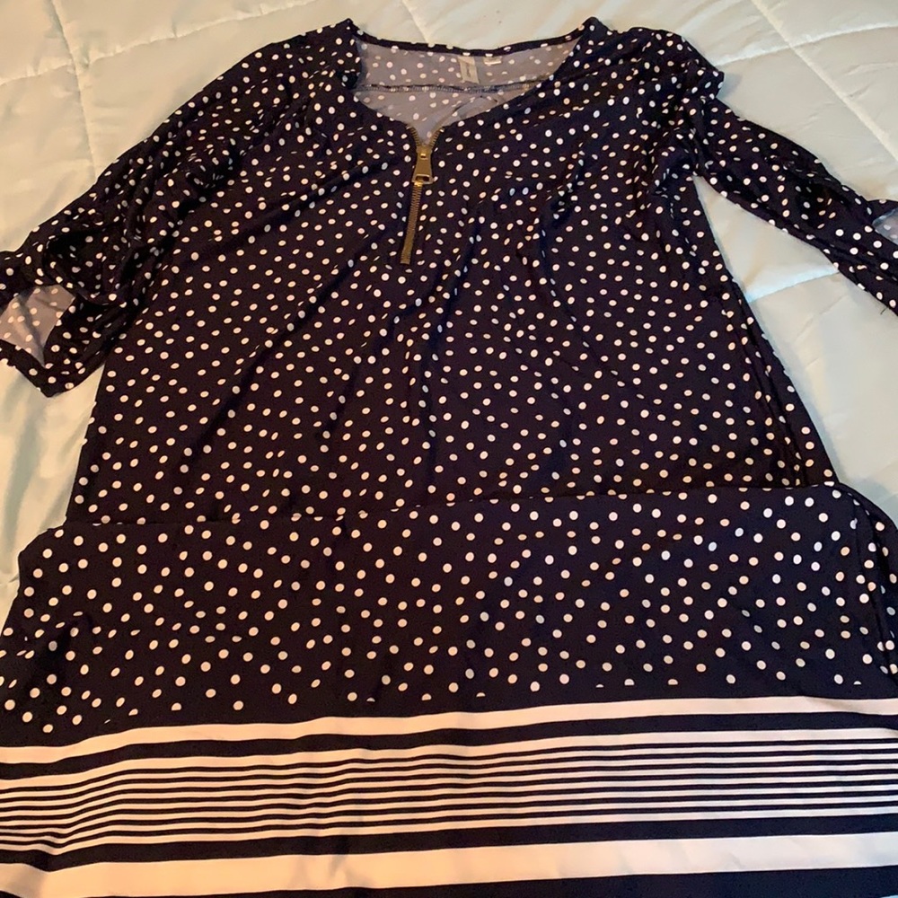 This is a business causual dress you can wear to work and be comfortable